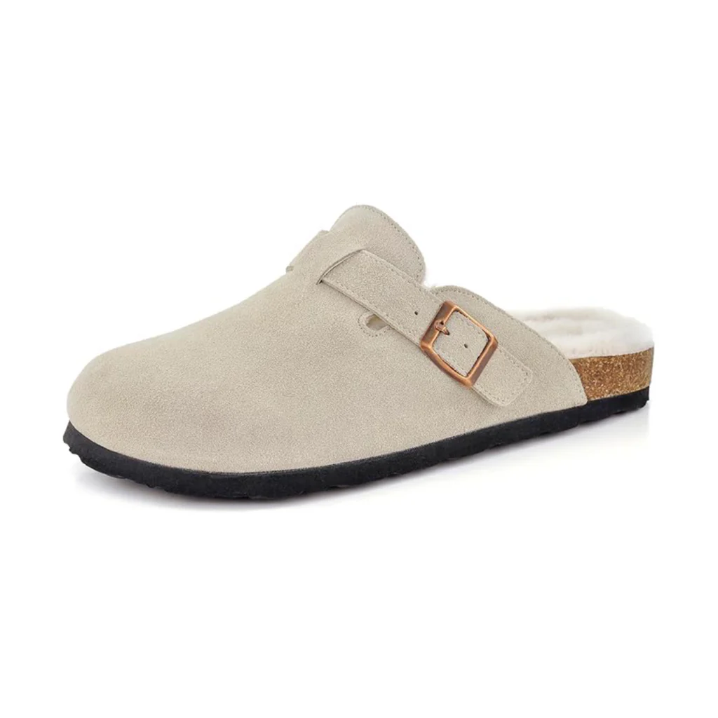 Sufflair® Sherpa - Lined Suede Clogg