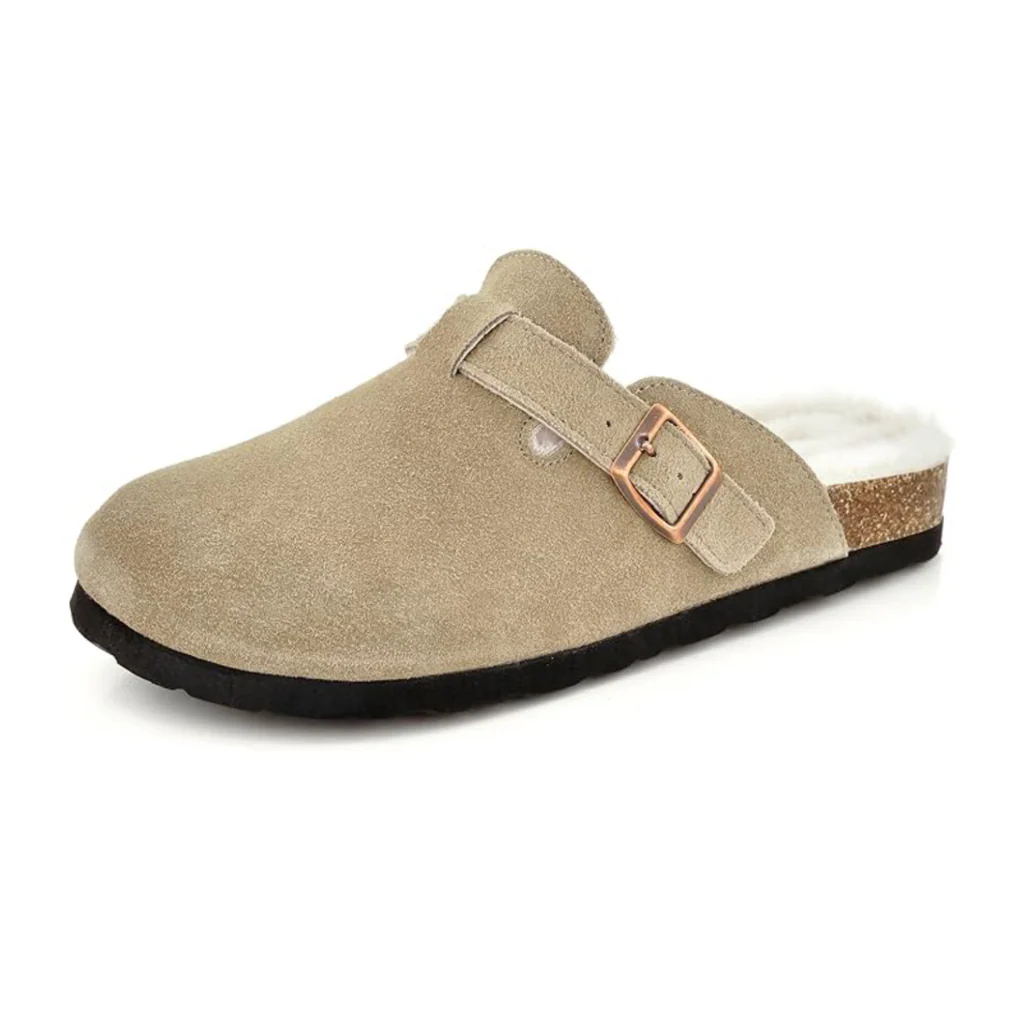 Sufflair® Sherpa - Lined Suede Clogg